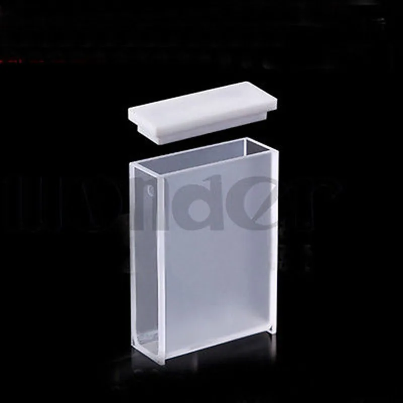 30mm Path Length JGS1 Quartz Cuvette Cell With PTFE Lid For Uv Spectrophotometers | Канцтовары для офиса и дома