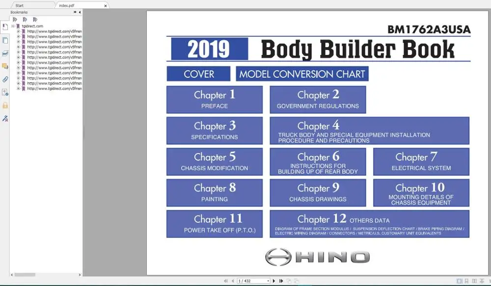 Hino Truck Workshop инструкции [2001-2019] DVD | Автомобили и мотоциклы