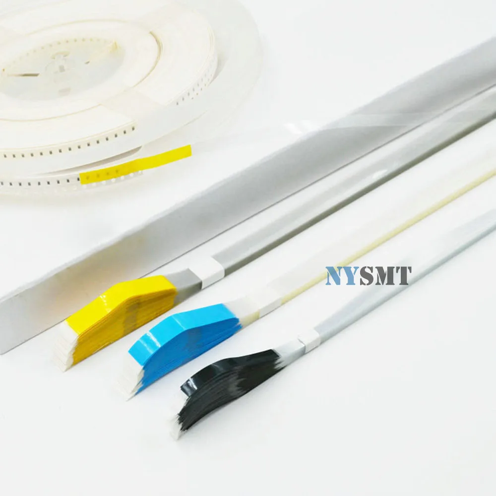 Фото SMT splice tape yellow blue black silver  8mm 1108C 1108GC 1112C 1116C 1124C smt splicing extender extend splice tape №1