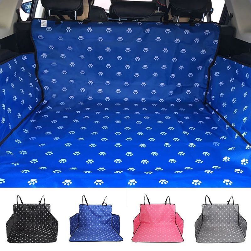 

Safe Dog Carriers Waterproof Rear Back Pet Dog Car Seat Cover Mats Hammock Protector Travel Accessories Trunk Mat Accessories