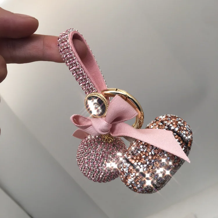 

15pcs/lot Luxury Diamond Decorative Case For Apple Airpods Earphone Keychain Protective Cover Skin For Airpods 1 2 , MYL-88V