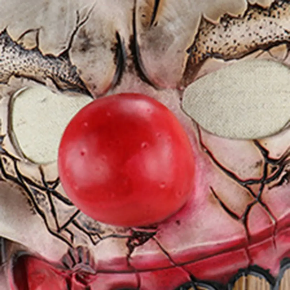 

2020 New Scary Ghost Face Clown Halloween And Christmas Party Props Latex Scary Mask Cosplay Props