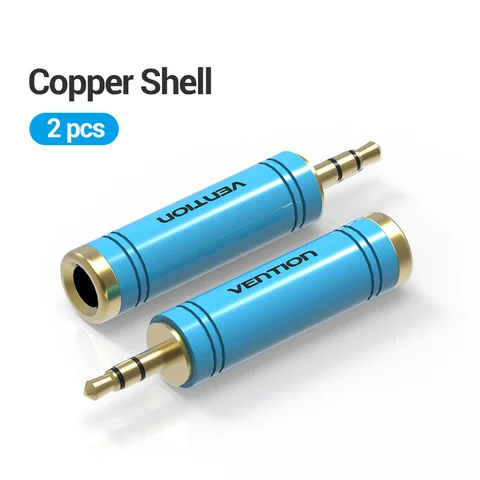 Кабель-переходник Vention 3,5 мм jack - 6,5 мм jack