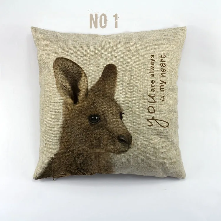 Чехол для подушки Crzue 45x45 см с 3D принтом