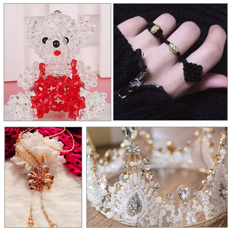 Двойные конусные Хрустальные стеклянные бусины используемые для изготовления