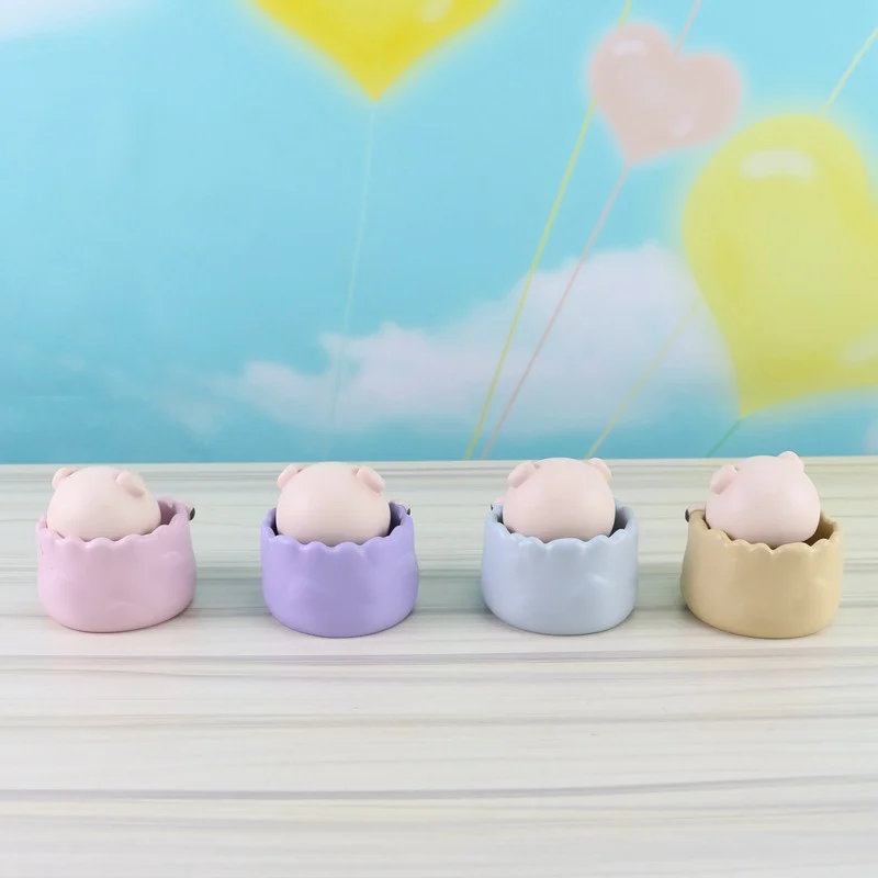 900 Meng свинья качающаяся голова смола индивидуальное украшение автомобиля