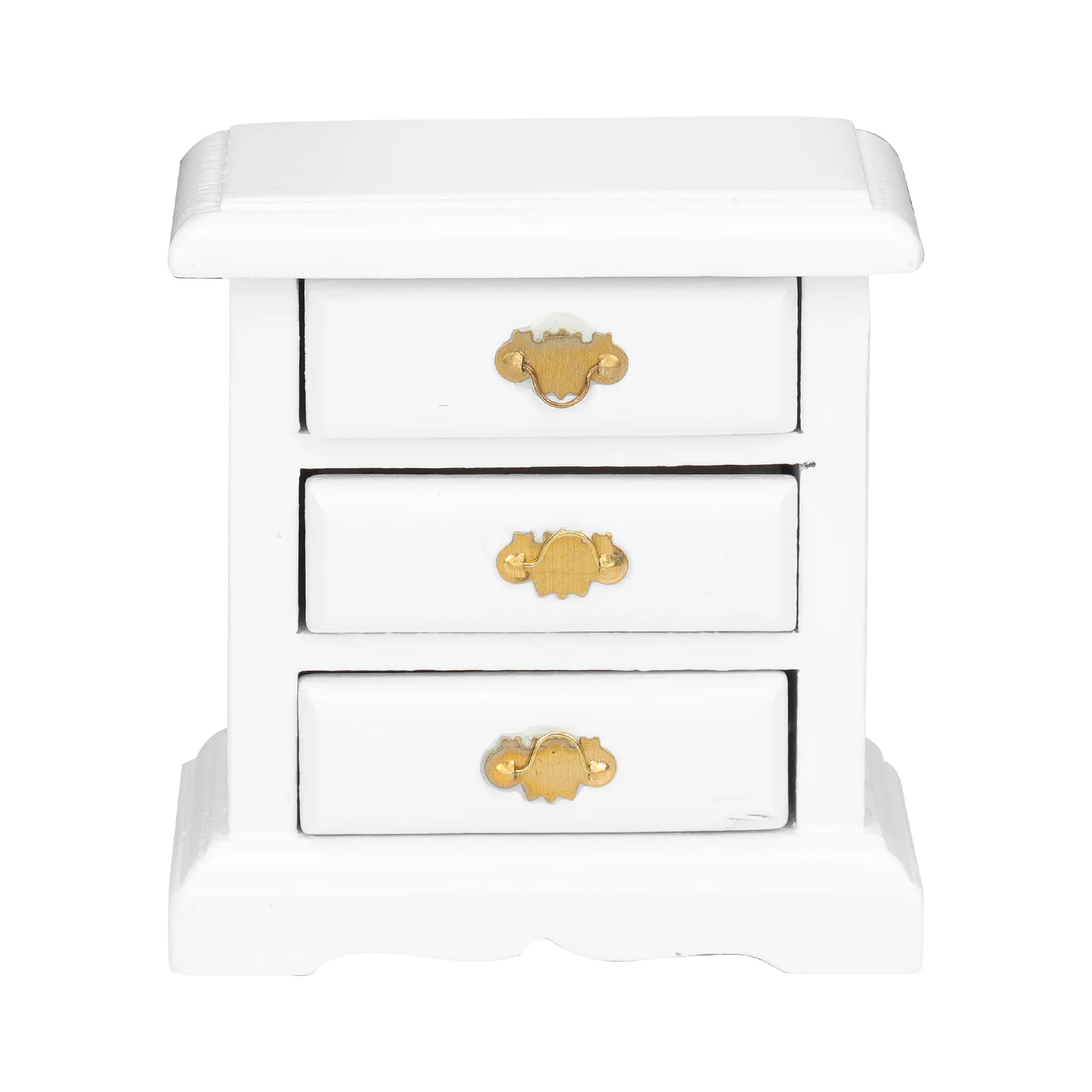 

Mini House Cabinet Ornament Wood Mini Cabinet Decoration Mini Furniture