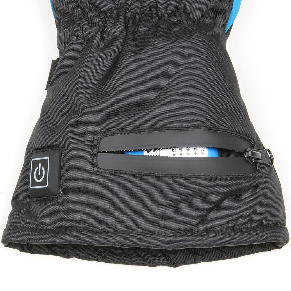 Электрические перчатки с подогревом на батарейках для женщин перезаряжаемые