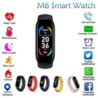 Смарт-часы M6 унисекс, для iPhone, Xiaomi, Android, пульсометр, спортивный фитнес-браслет, 2021
