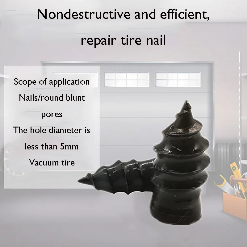 

Motorcycle tubeless tire repair rubber nails, free tire repair, tire repair film, cold repair tire repair nails