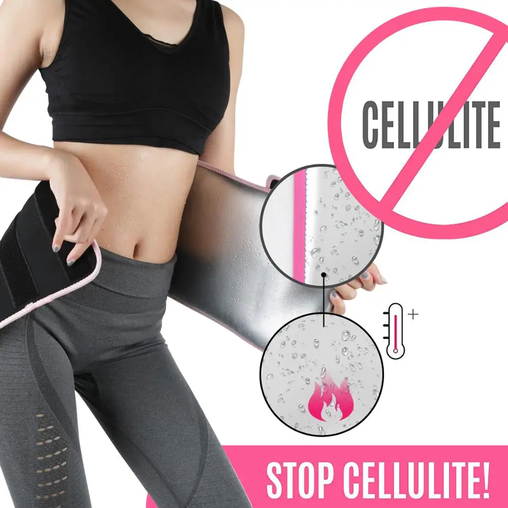 TMT пояс для пота тренажер талии занятий спортом женщин похудения формирователь