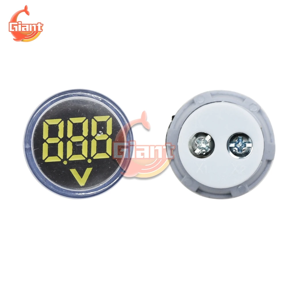 AC 60-500V вольтметр светодиодный Дисплей Цифровой переменного тока 110V 220V Вольт Detetor