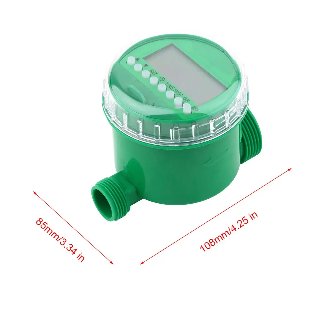 

Water Timer Garden Irrigation Controller 5548-16 Set Water Programs Automatic Electronic Solenoid valver Watering System