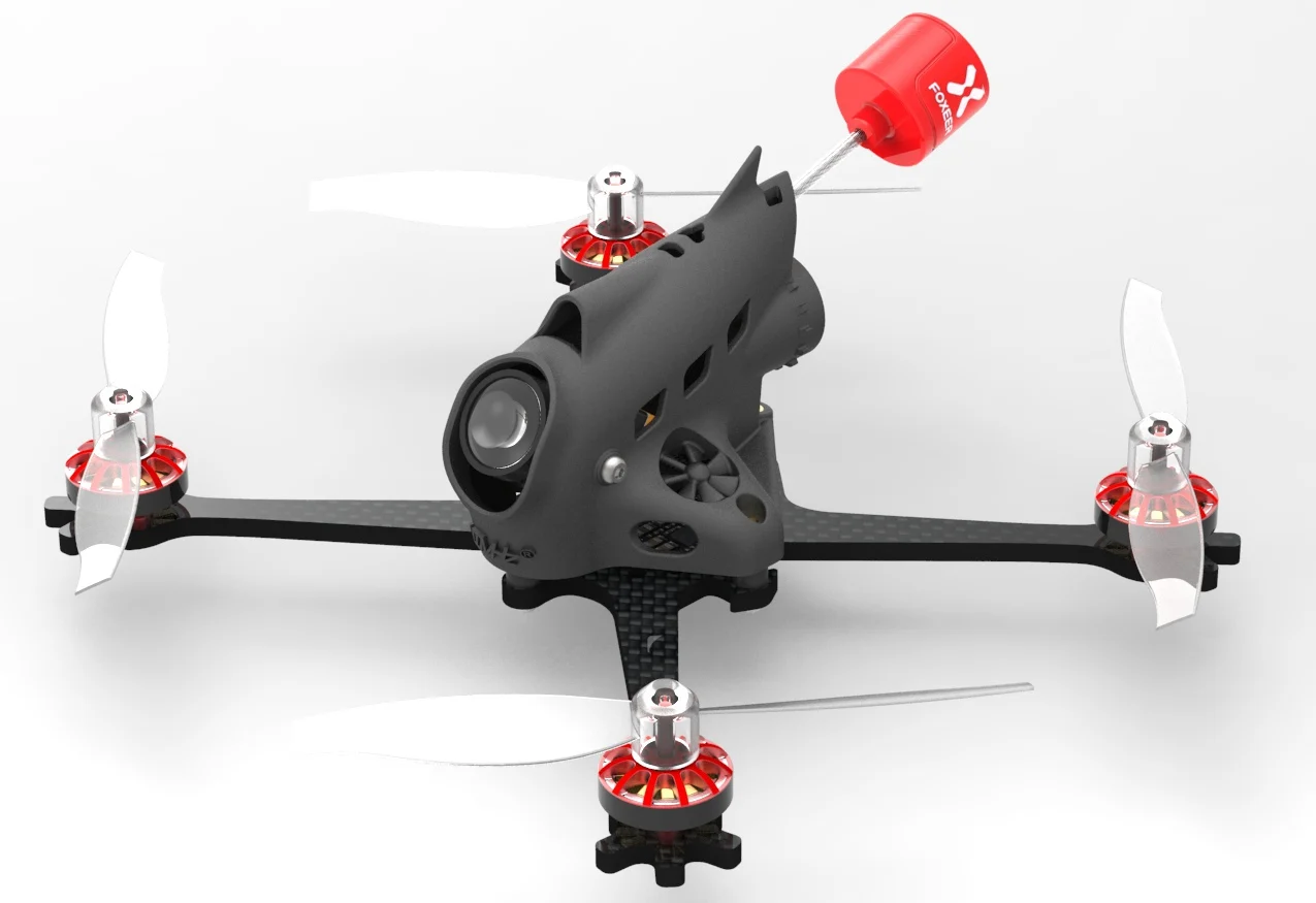 Velociraptor VCT-1 106 мм 118 мм 2,5 дюйма/3 дюйма 2-3S 2-4S FPV гоночный Дрон PNP Runcam TX200 NANO 2 камера 12A ESC 1104 1102 мотор