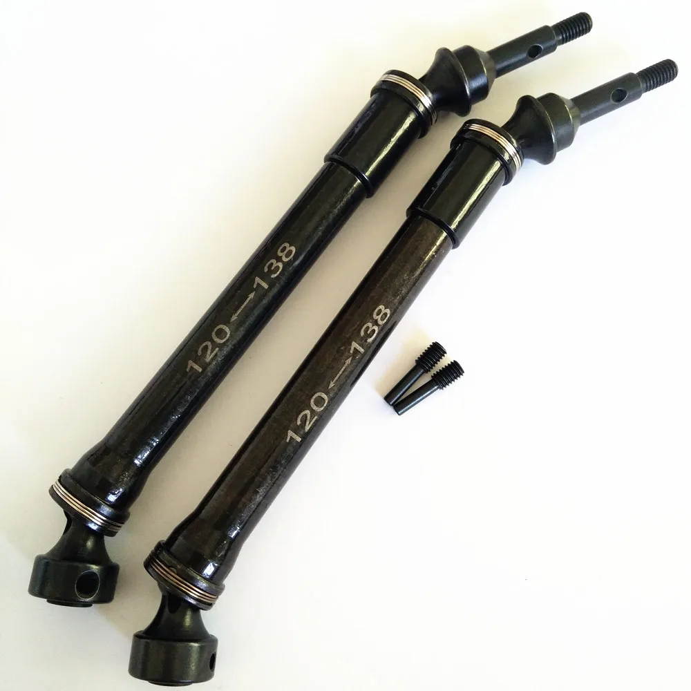 2 шт. твердая сталь CVD оси для триксаса 1/10 вершина E Revo 3 MAXX 5451X|Детали и аксессуары| |