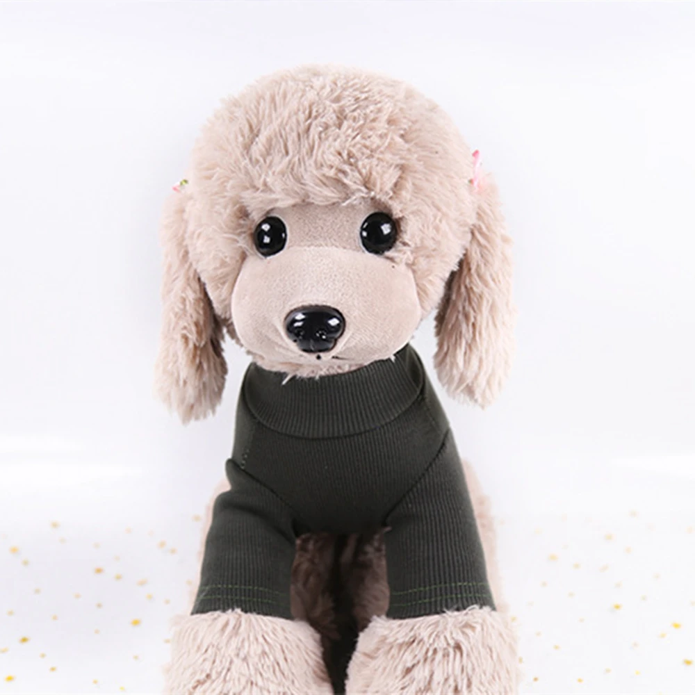 Осенне летняя эластичная хлопковая одежда для щенков котят пальто французского