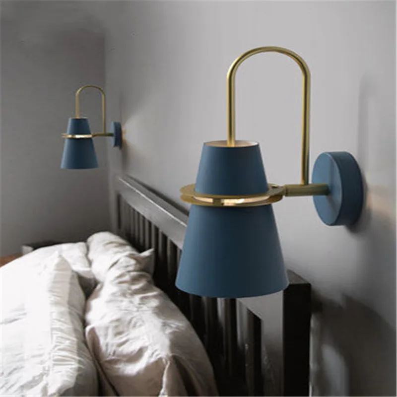 Простой прикроватный светодиодный настенный светильник персональный для