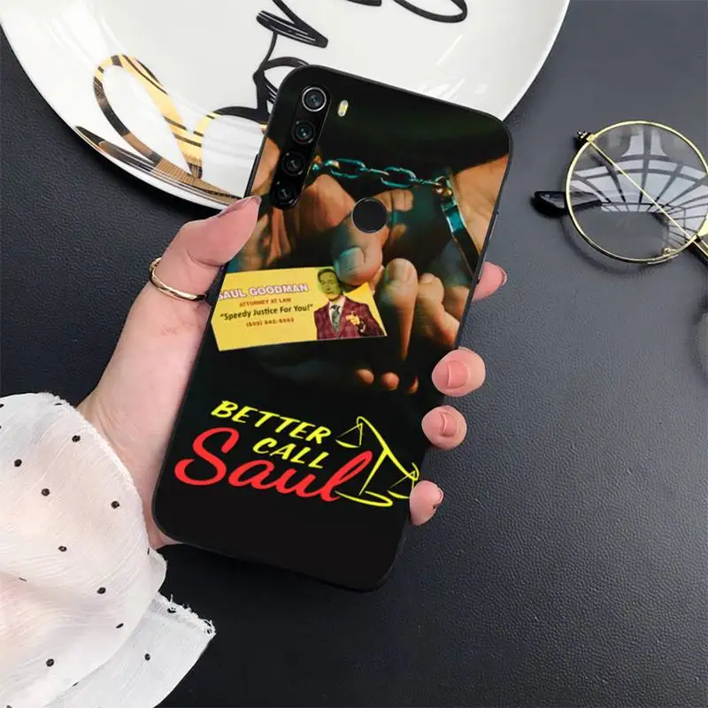 

better call saul tv movie Phone Case For Xiaomi mi 9 9t 10 redmi 9 9a 8 8a note 10 9 9s 8 8t 7 pro max funda