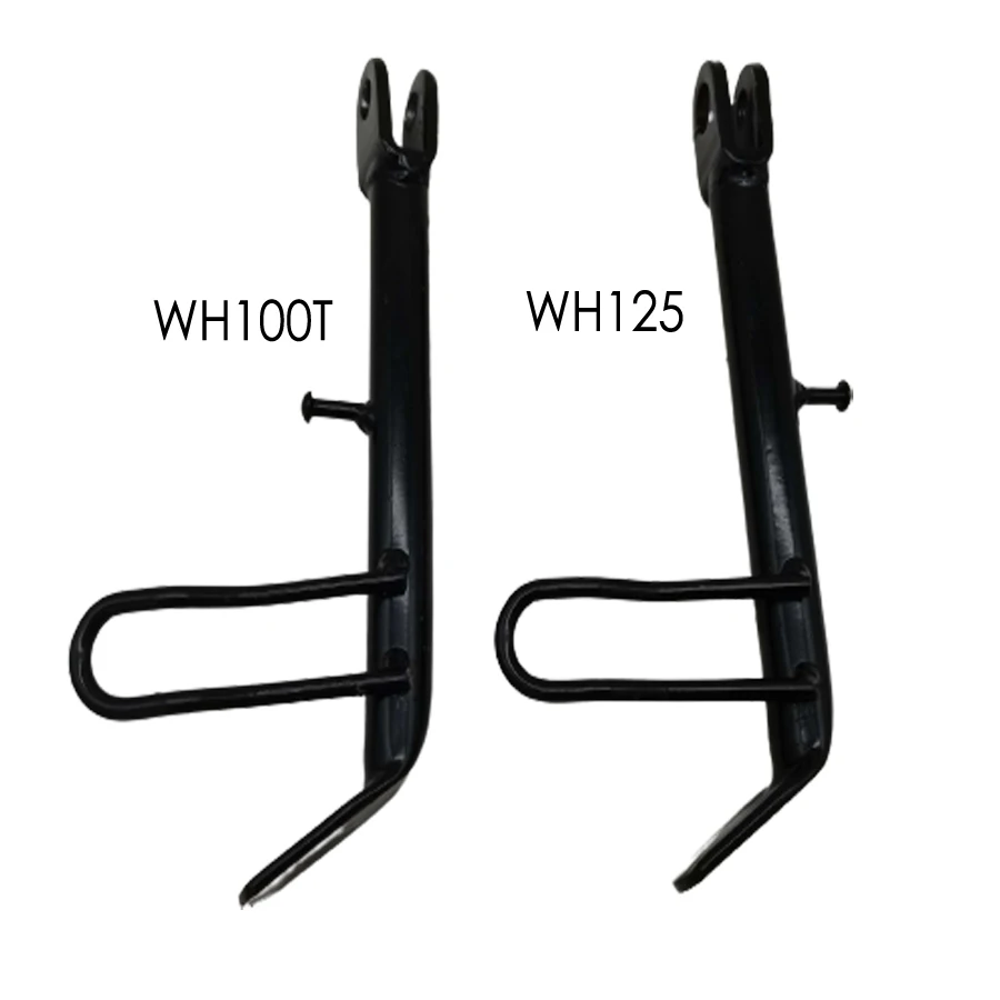 

B415 Motorcycle Foot Kickstand Kick Side Stand Parking Supporter for WH125 WH100T-A-H-F-G SCR100 GY6 CG125 Side Supporter 22cm