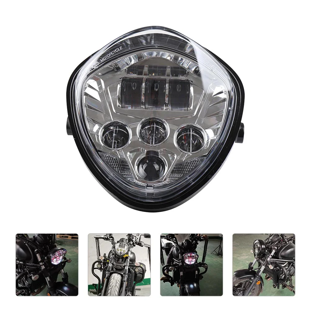 

1 шт. универсальная мотоциклетная фара, светодиодный ная проекционная фара, сменная Светодиодный лампа