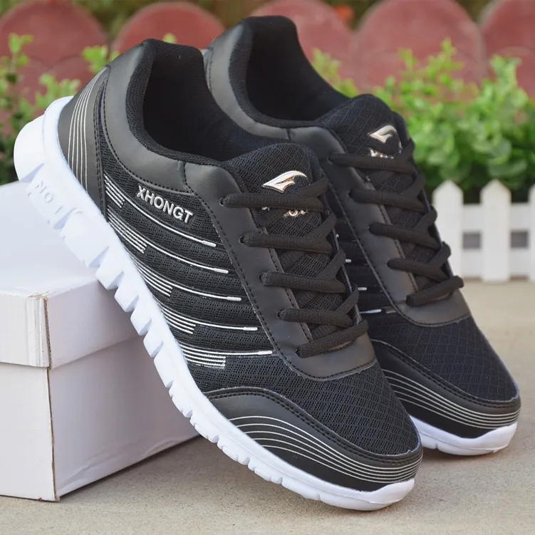 

Кроссовки мужские сетчатые дышащие, легкие кеды, модная обувь для взрослых