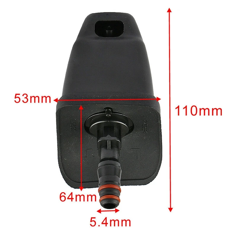 Левая и правая боковая фара насадка для омывателя лампы HONDA CRV 2002 2006 76885 SCA S11 76880