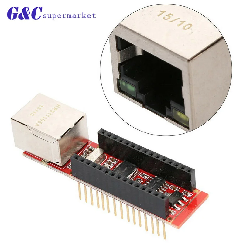 1 шт. модуль веб-сервера V1.0 Nano 3 0 RJ45 | Электронные компоненты и принадлежности