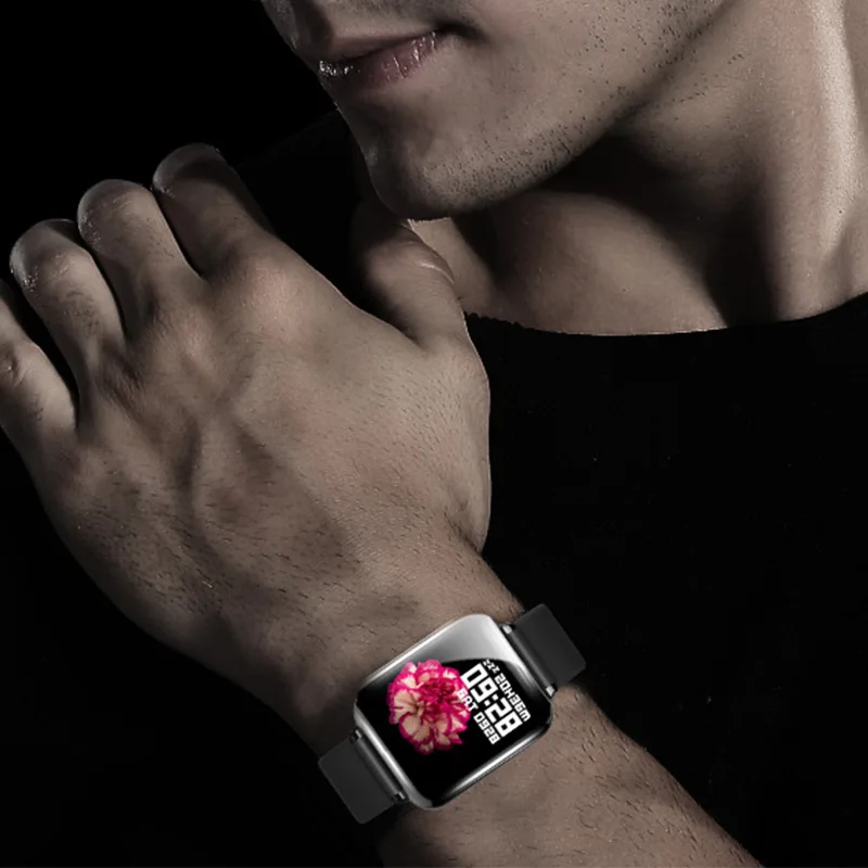 B57 Smart Watch Waterproof Fitness tracker Blood pressure Heart Rate Monitor Bluetooth Smartwatch Men Woman Bracelet | Спорт и