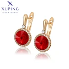 Xuping модные ювелирные изделия, Новое поступление, милые стильные серьги с кристаллами для женщин вечерние