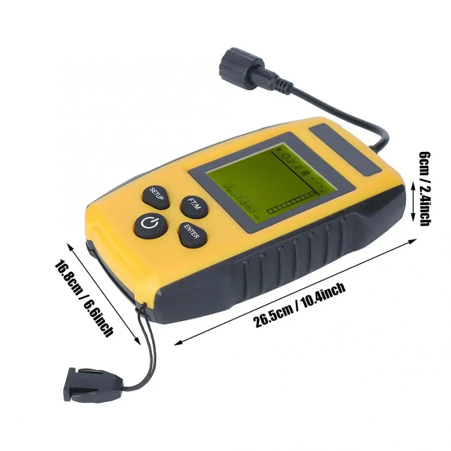 Беспроводной портативный рыболокатор TL88E эхолот с гидролокатором аксессуар для
