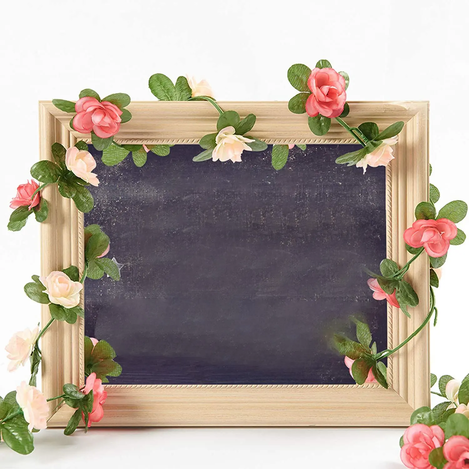 

10 Pack Artificial Rose Vine Hanging Flower Garland Fake Roses Flowers Plants Home Hotel Wedding Party Garden Decor