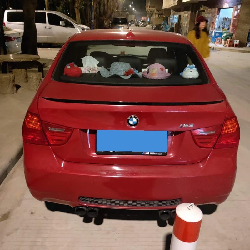 Спойлер для BMW E90 320i 318i 330i 325i 2005-2012 ABS-пластик черный/белый цвет | Автомобили и