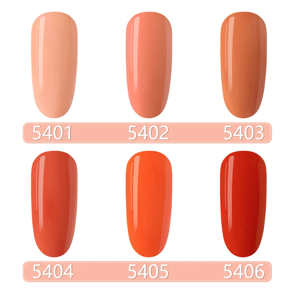 Elite99 10 мл оранжевый чистый цвет УФ Гель-лак для дизайна ногтей отмачиваемый гель