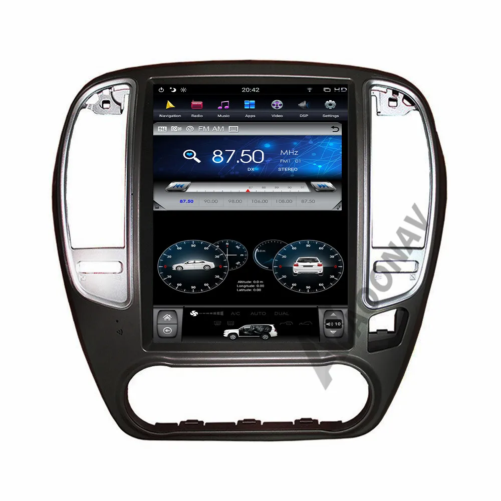 AOONAV 10 0 дюймов GPS навигация для-NISSAN SYLPHY 2009-2014 Автомобильный Радио dvd-плеер