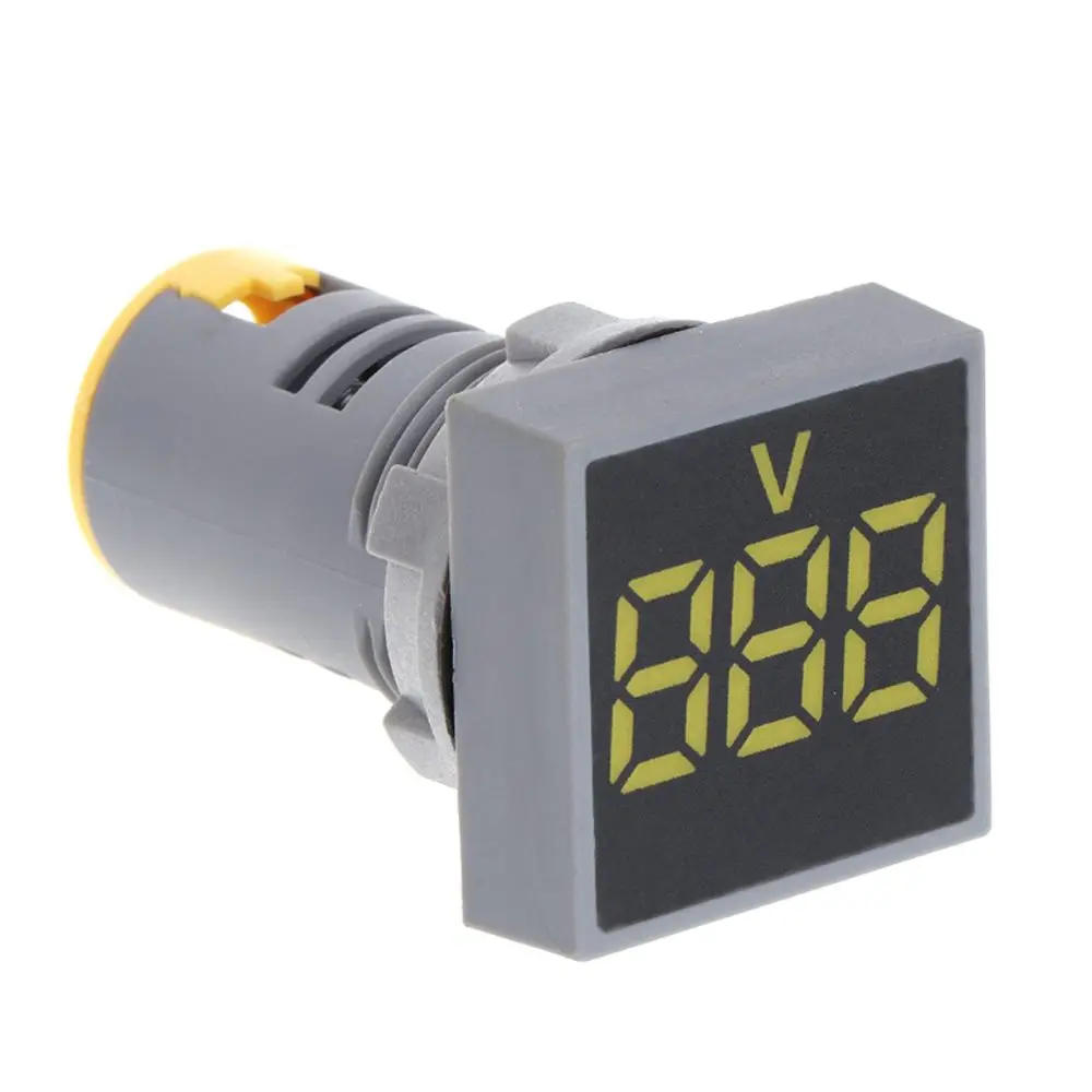 22MM AC 12-500V AD101-22VMS Voltmeter Square Panel LED Digital Voltage Meter Indicator Light LED Display Electric Components