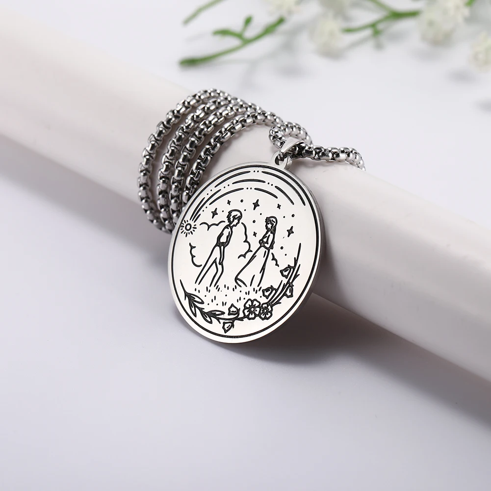 LIKGREAT ювелирные изделия из нержавеющей стали повседневные спортивные ожерелья с