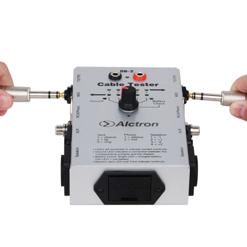 

Alctron DB-2 Line Tester o Cable Signal Test Instrument o Engineering Line Tester
