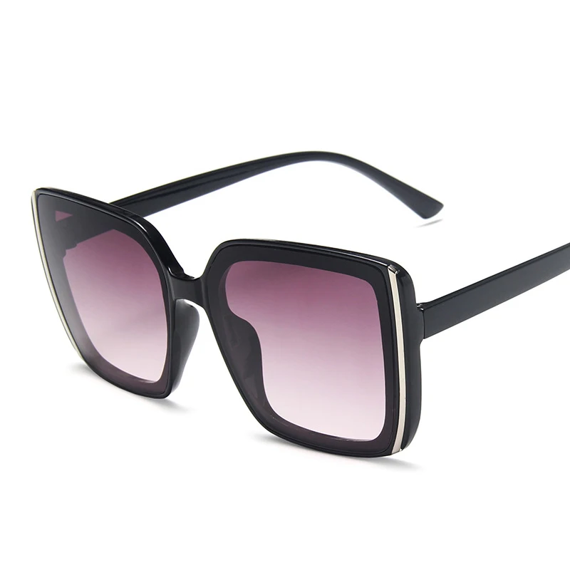 RBRARE квадратные негабаритные солнцезащитные очки Роскошная брендовая большая