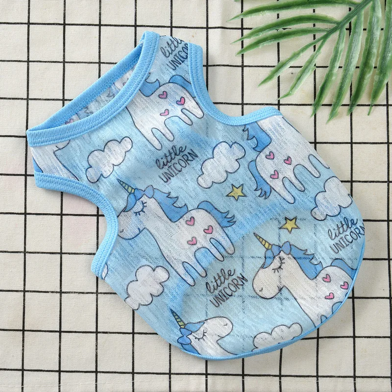 

Pet clothes vest dog sunscreen clothes cute summer breathable pet bulldog chihuahua small dog vest pet supplies