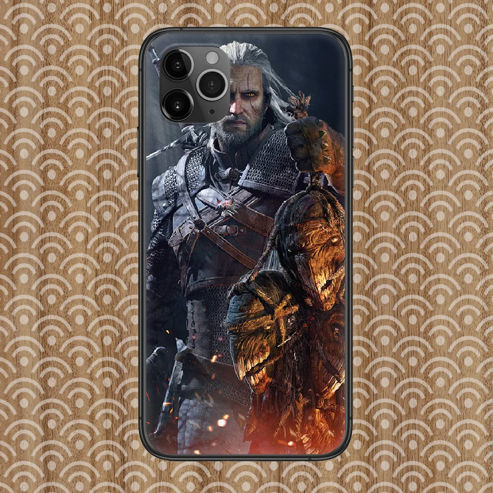 

Witchers Game Phone Case Cover Hull For iphone 5 5s se 2 6 6s 7 8 12 mini plus X XS XR 11 PRO MAX black 3D back pretty prime tpu