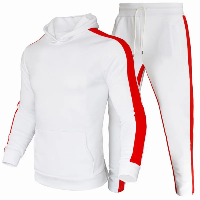 

Men Tracksuit Pants Jogging Suit 2 Pcs Tracksuit Autumn Winter Men Outfits Sportswear Running Sweatsuit Loose Fit Clothes Men