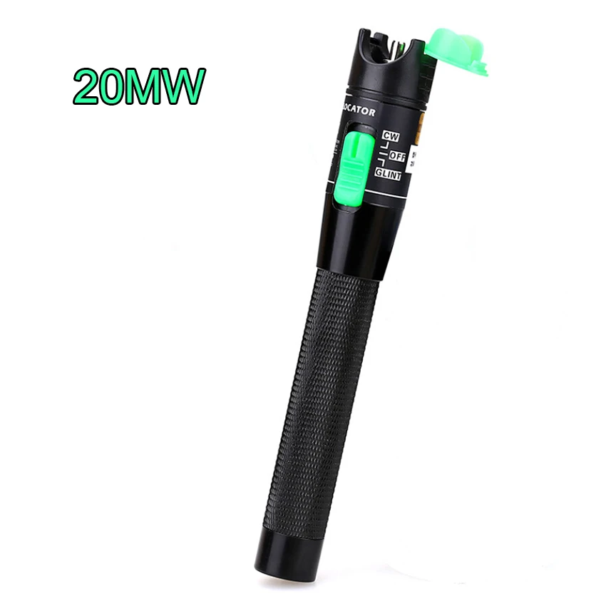 Free Shipping Visual Fault Locator 1mW 10mW 20mW 30mW Fiber Optic Cable Tester Red Laser Light Pen Type Support SC FC ST Adapte