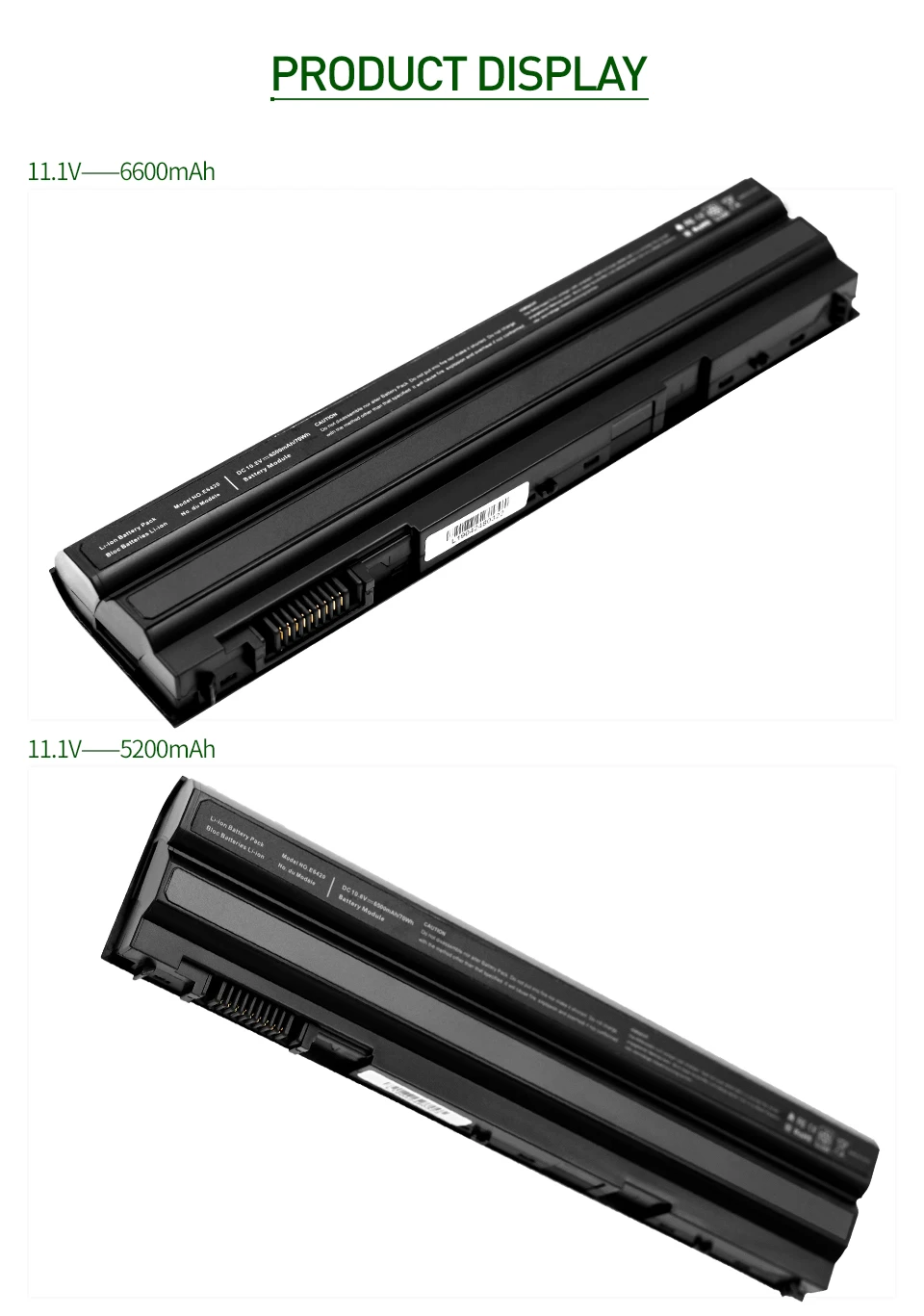 ApexWay 6500 мАч аккумулятор для ноутбука Dell Inspiron 15R(7520) Latitude E5420 E5420 ATG E5420m E5430 E5520 E5520m E553