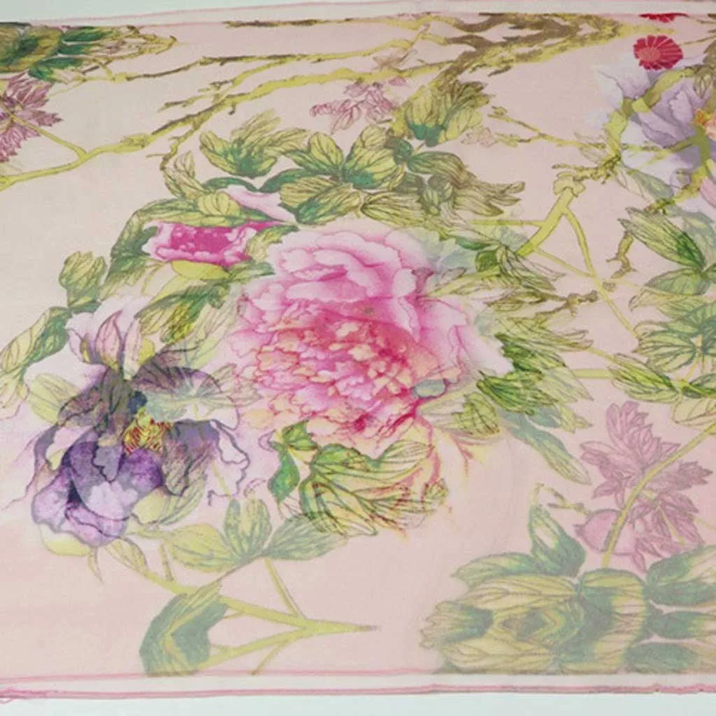 

Silk Scarf Women New Sunscreen Shawl Small Long Priting Scarf Femme Soft Fashion 2020 Scarves Gift