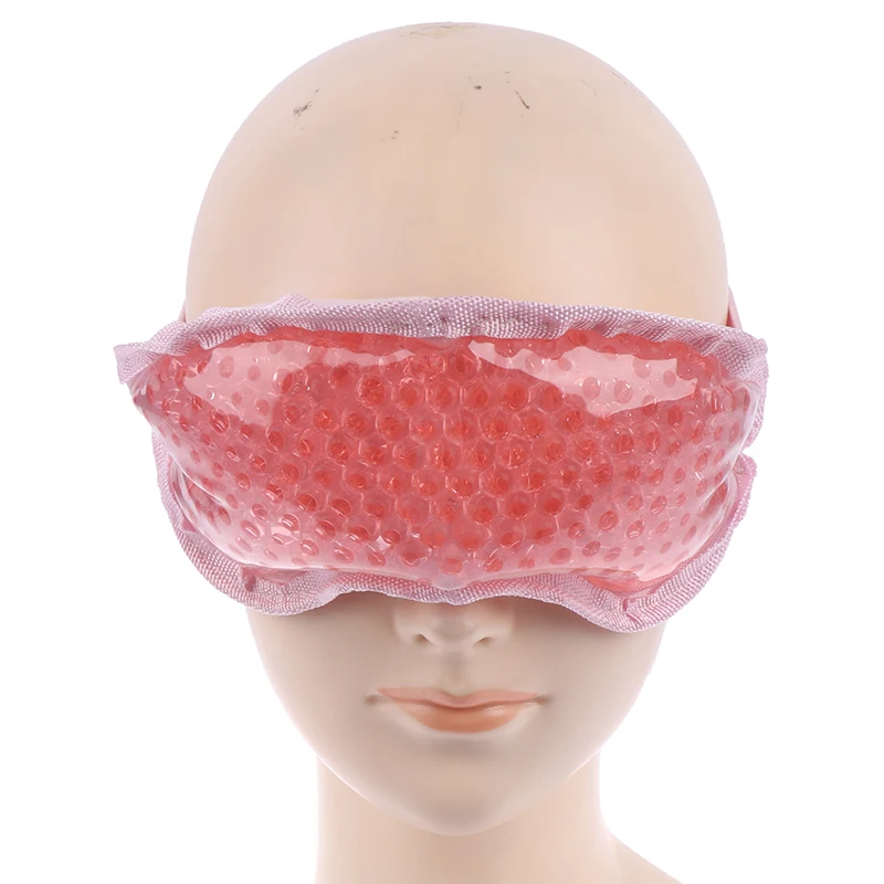

Reusable Gel Eye Mask Beads for Hot Cold Therapy Soothing Relaxing Beauty Gel Eye Mask Sleeping Ice Goggles Sleeping Mask