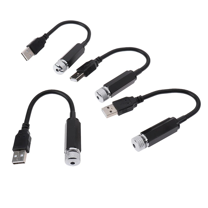 

1pc Usb led Roof Atmosphere Star Light Car Home Decoration Projector Adjustable Atmosphere Ambient Night Light Lampe