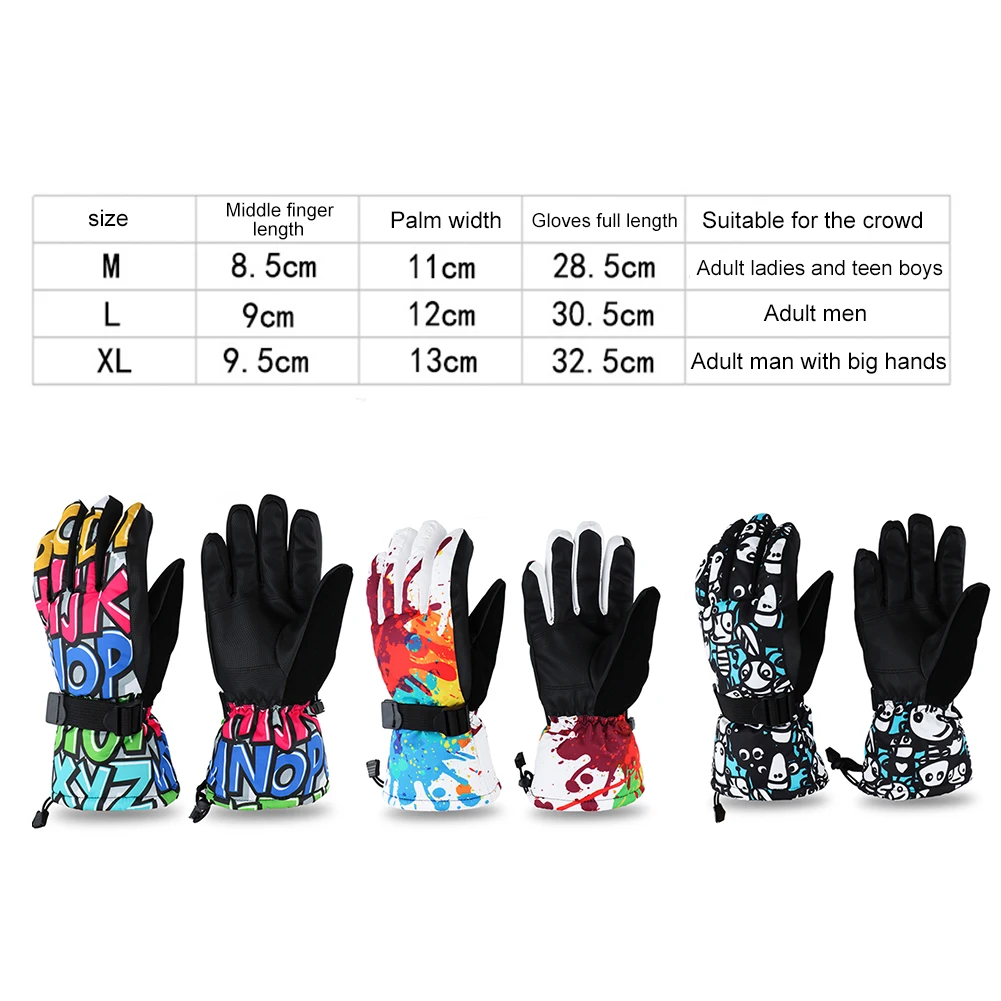 

Men's / Women's / Children's Ski Gloves Snowboard Gloves Ultralight Waterproof Winter Cold Warm Motorcycle Snowmobile Gloves