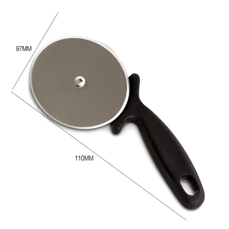 1 шт. нож для пиццы из нержавеющей стали круглые колесики вафли резак кухонные