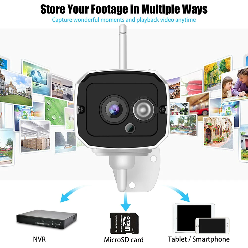 HD 1080P беспроводная Wifi камера безопасности цифровая камера ночного видения сеть видеонаблюдения камеры дистанционного мониторинга онлайн камера s