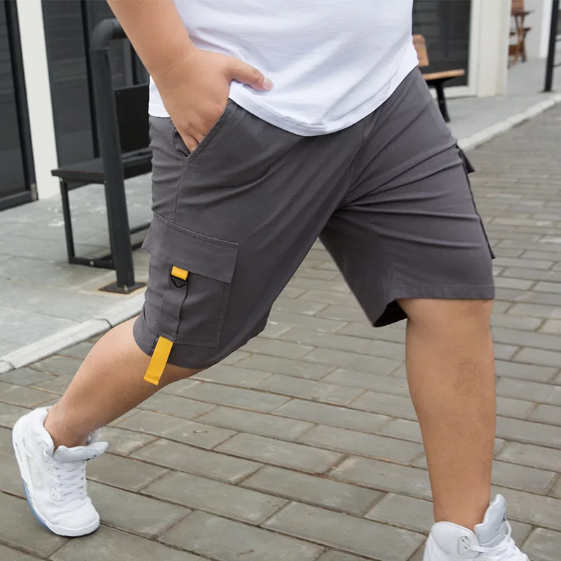 

Size 28-50 Plus Inch Men'S SHORTS Cargo New 2020 Summer Casual Bigger Pocket Classic 95% Cotton Brand Male Short Pants Trouers